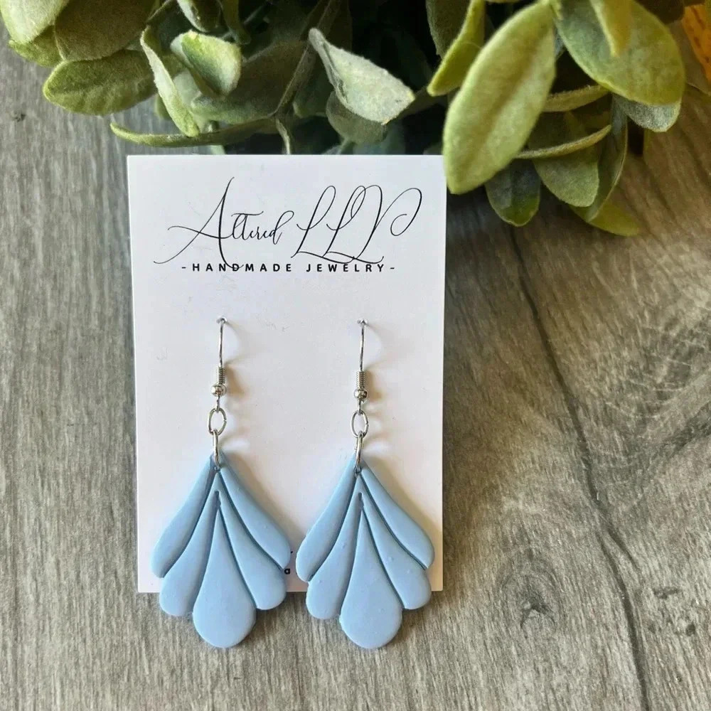 2/$30 Handmade- Periwinkle Dangle